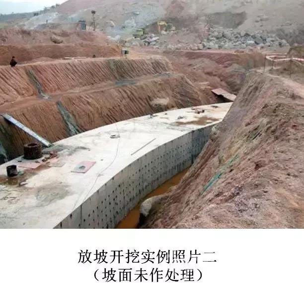 硚口放坡开挖及简易支护适用性